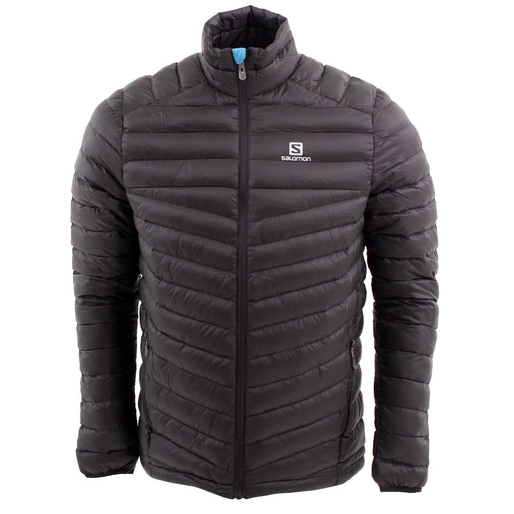 Salomon AGENTA JKT M Chaquetas Hombre - Negras - Colombia (01857-GVDN)